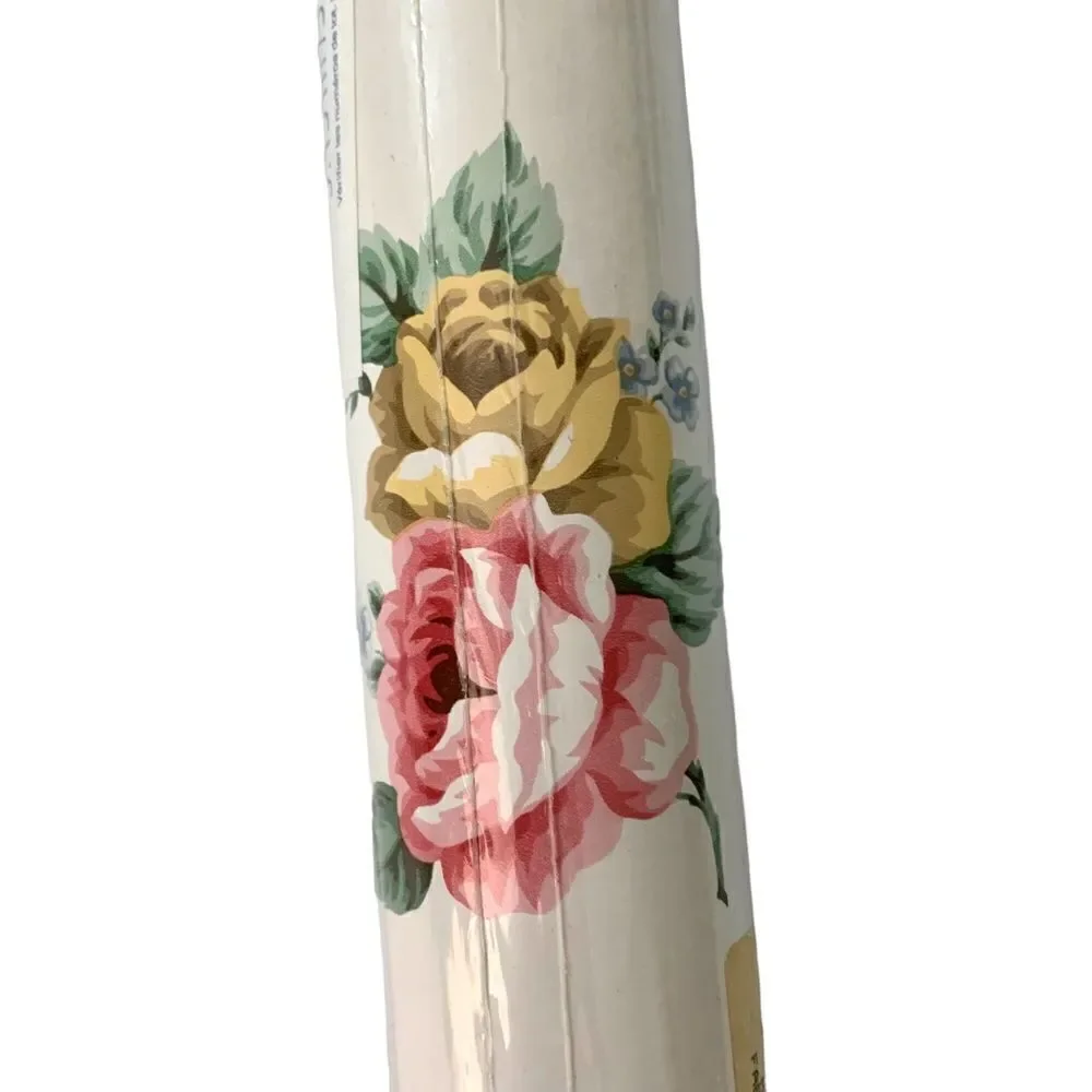 Vintage Rose Floral Wallpaper